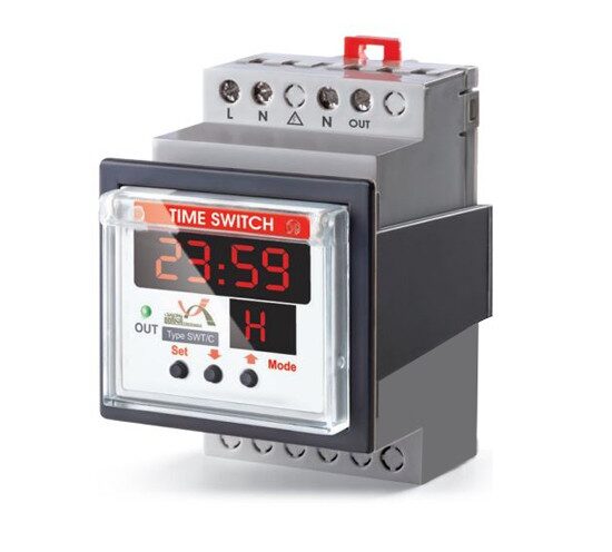 ساعت فرمان تک رله 20A برنا الکترونیک مدل SWT/C-20A
