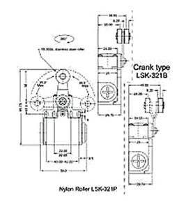لیمیت سوئیچ(میکرو سوئیچ) پلاستیکی پهن 321 پارس فانال  مدل  PFB-321