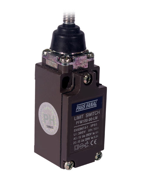 لیمیت سوئیچ (میکروسوئیچ) فلزی LM پارس فانال  مدل PFM100-LM