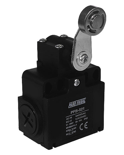 لیمیت سوئیچ(میکرو سوئیچ) پلاستیکی پهن 321 پارس فانال  مدل  PFB-321