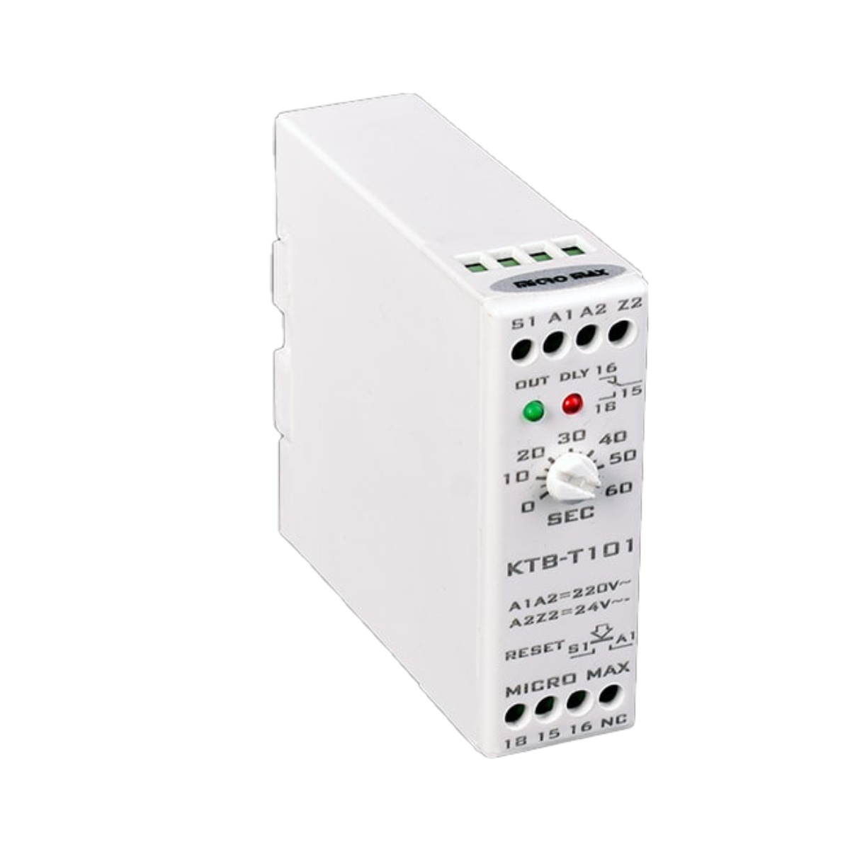 رله-تایمر-صنعتی-کتابی-میکرومکس-مدل-KTB-T101